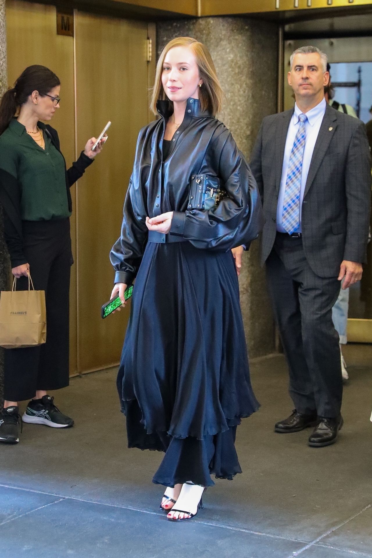 Hannah Einbinder Leaving the NBC Studios in New York5